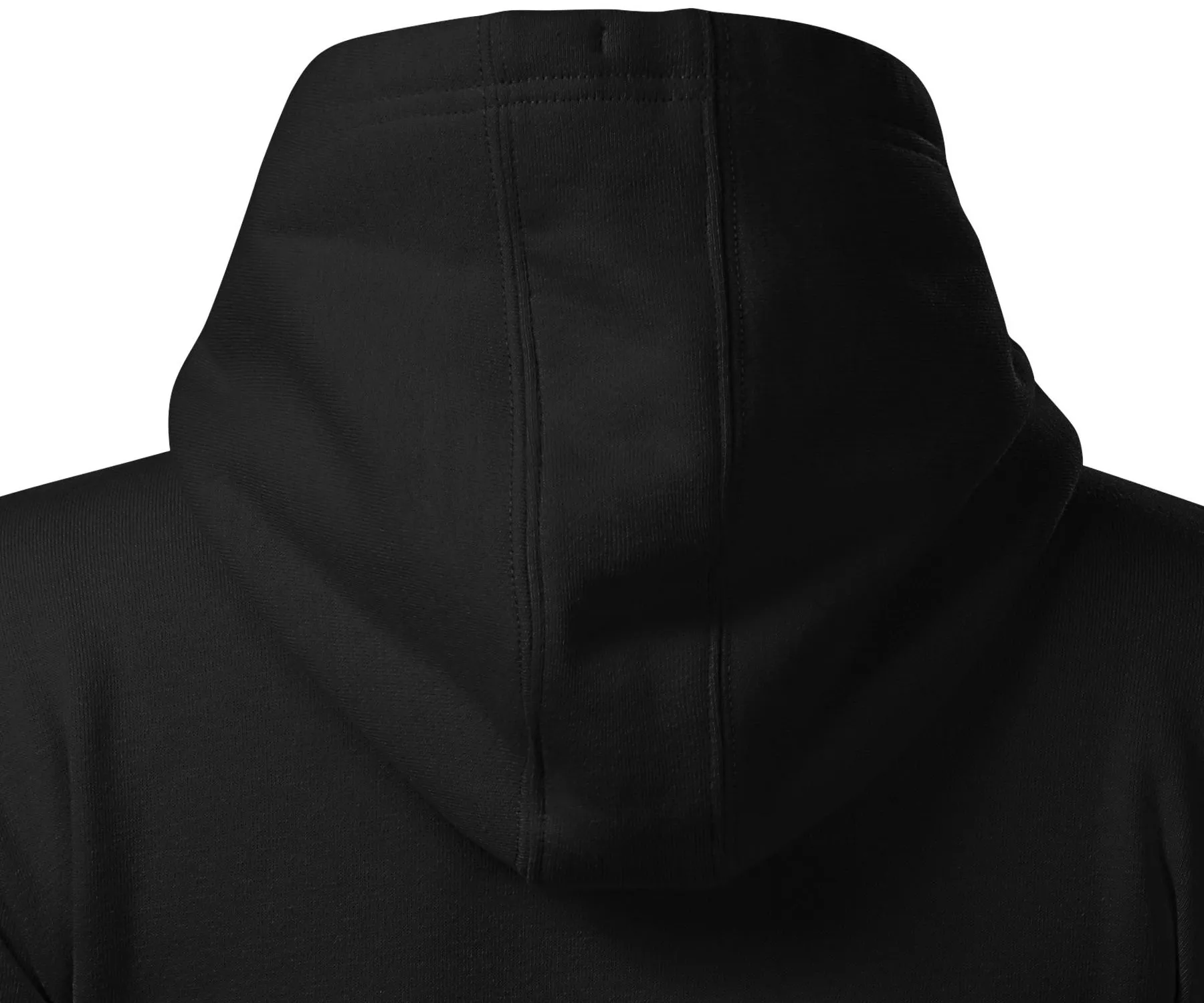 Felpa donna con cappuccio senza zip - Cappuccio con coulisse