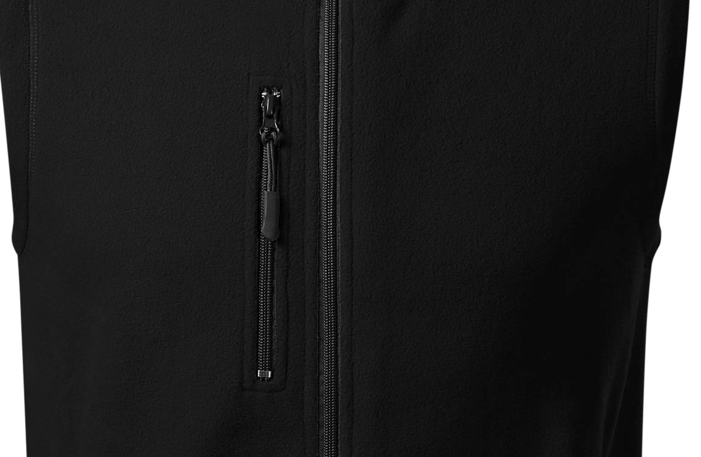 Gilet in pile a contrasto - Pratiche tasche con cerniera