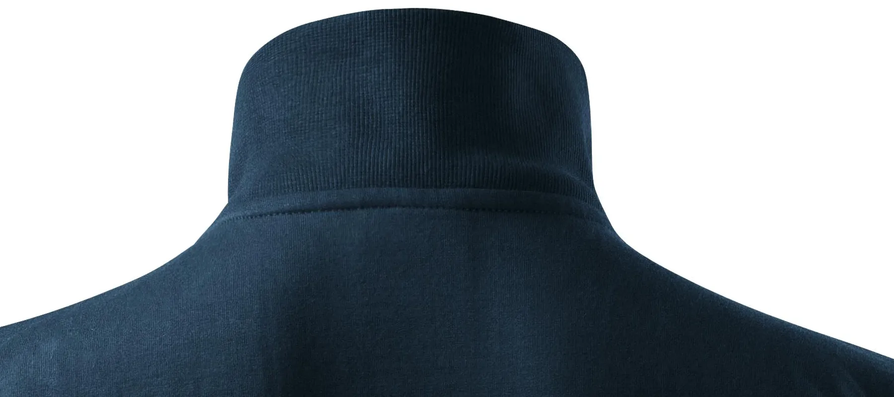 Felpa donna senza cappuccio - Collo alto