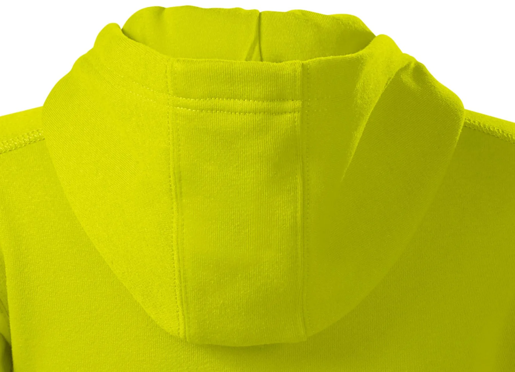 NEON Felpa Con Cappuccio Per Bambini, Giallo Elettrico, Taglia 12-13 Anni, In Misto Cotone, Con Tasca A Marsupio