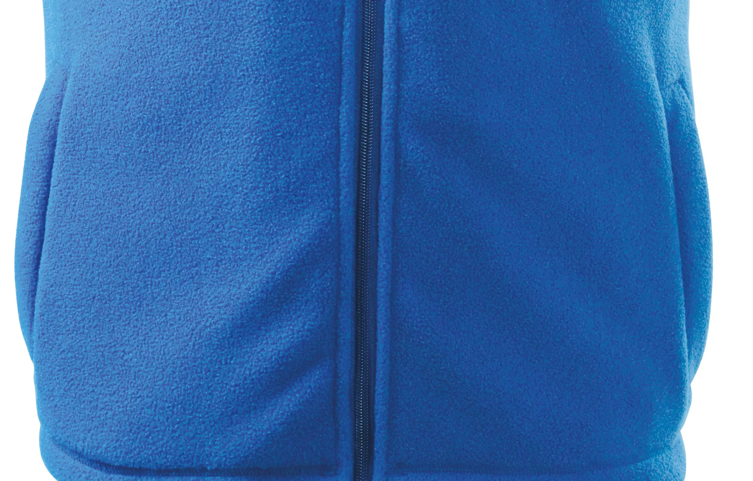Gilet in pile classico - Pratiche tasche con cerniera