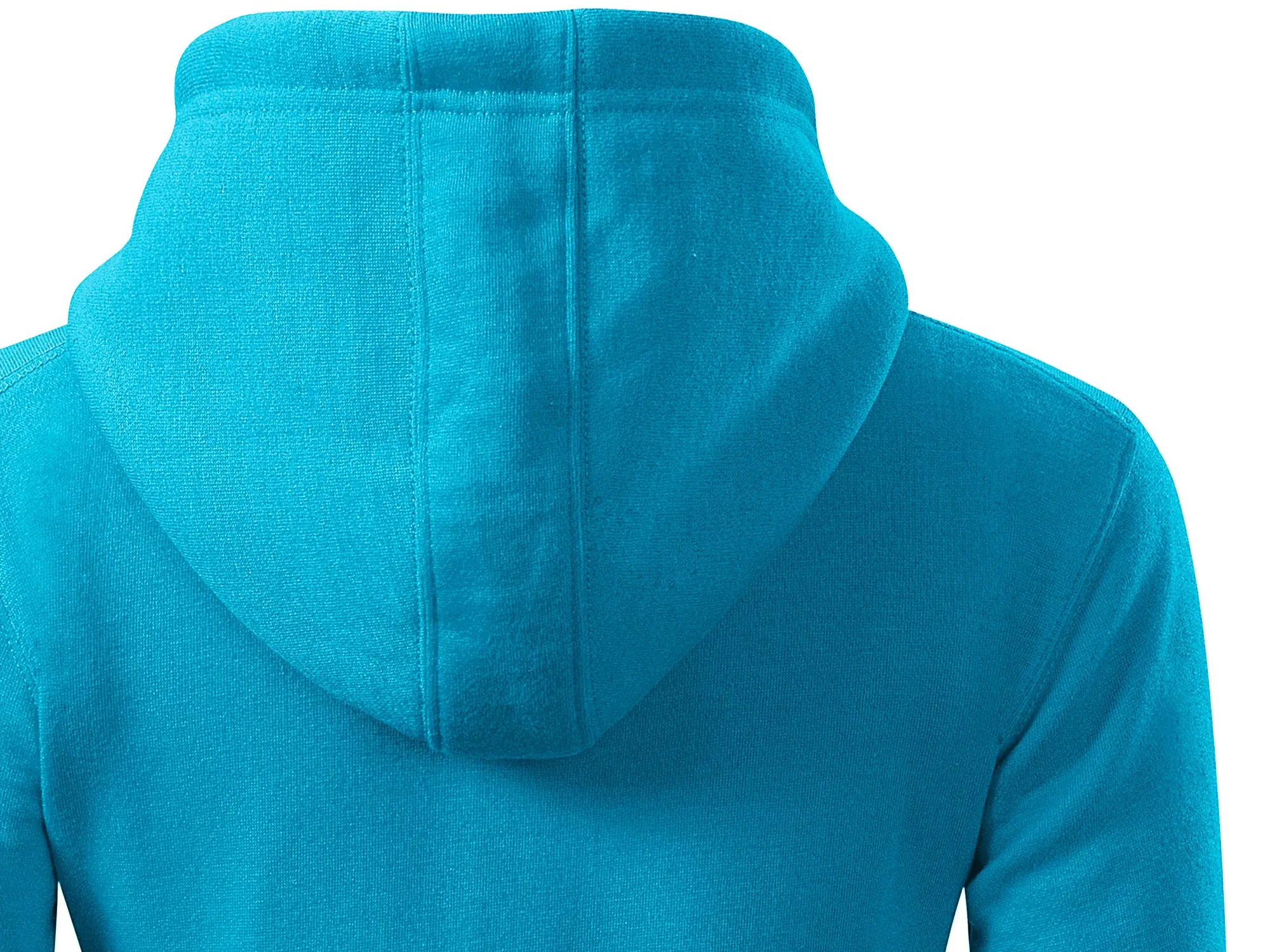 Dokotoo Felpa Con Cappuccio Donna - Collo Alto Antivento - Maniche Lunghe - Colore Cielo Blu - Taglia S - Morbida E Oversize
