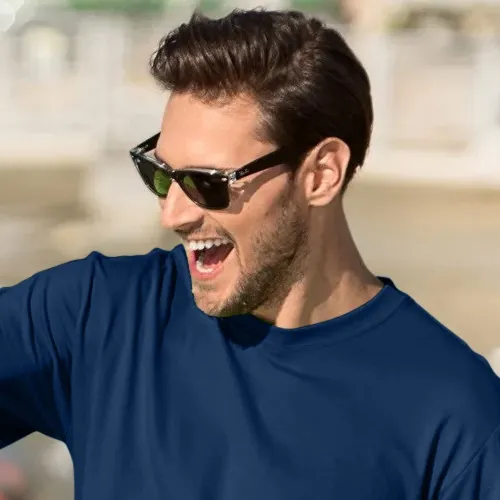 T-shirt classica da uomo - Scollo tondo classico