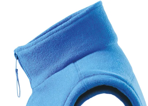 Gilet in pile classico - Colletto rialzato per proteggere dal freddo sul collo