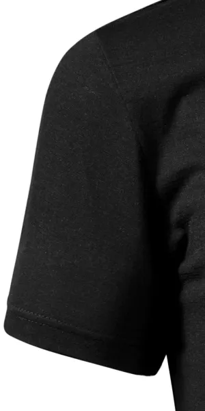 T-shirt da uomo in lana Merino - Maniche corte classiche