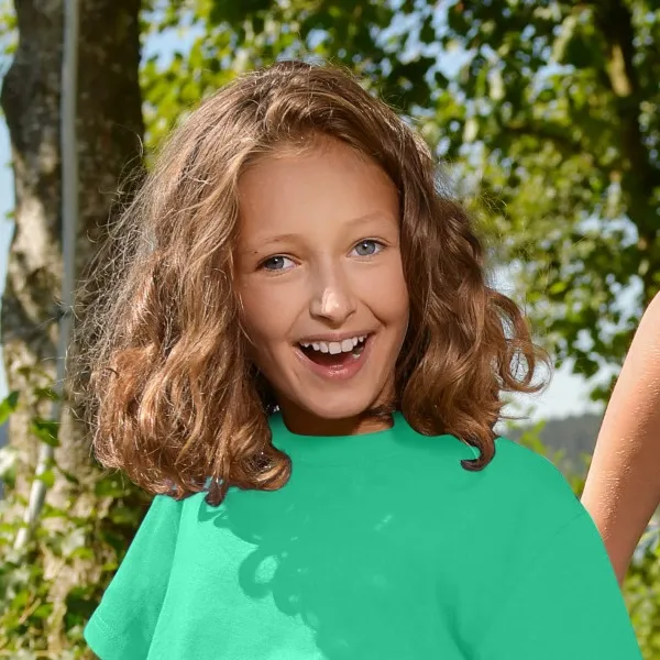 T-shirt semplice per bambini - Scollo tondo classico