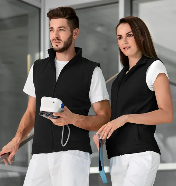 Gilet in pile classico - Gilet in pile unisex - per donna e uomo