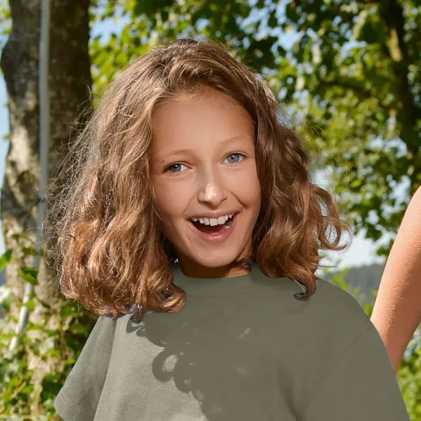 T-shirt semplice per bambini - Scollo tondo classico