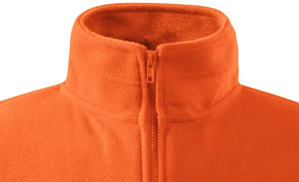 Giacca in pile da uomo - Chiusura con cerniera fino al mento