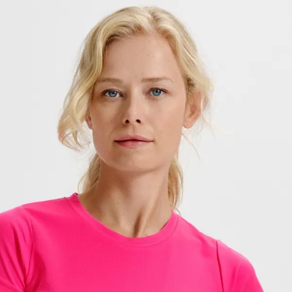 Maglietta sportiva da donna - Scollo tondo classico