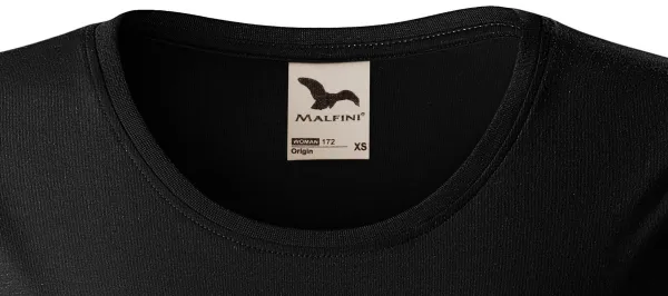 T-shirt da donna in cotone biologico - Scollo tondo classico