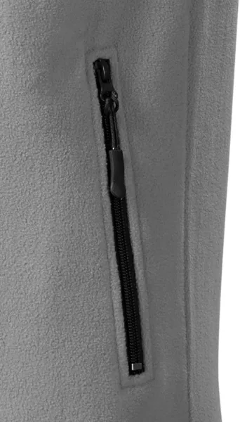 Gilet in pile a contrasto - Pratiche tasche con cerniera
