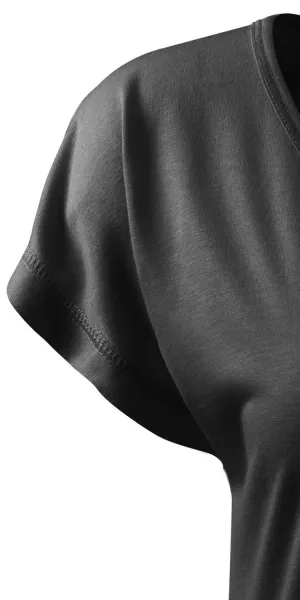 T-shirt/vestito lungo da donna - Maniche corte a kimono