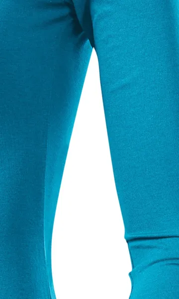 T-shirt da donna a maniche lunghe - Tagliato con cuciture laterali