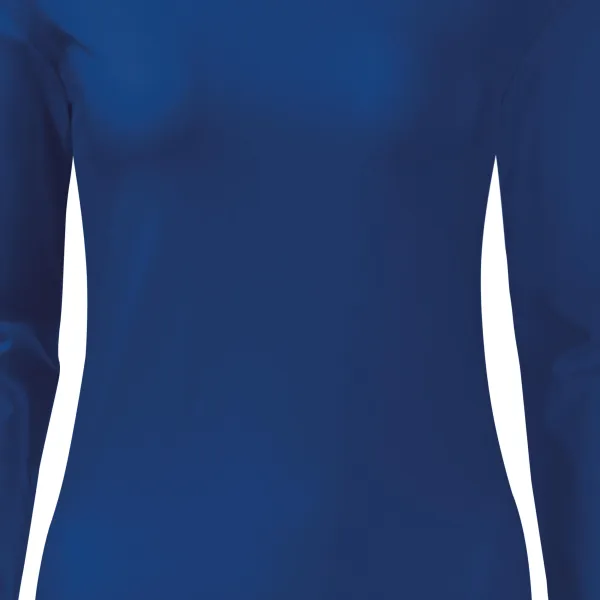 T-shirt aderente da donna con maniche lunghe - Taglio delicatamente affusolato