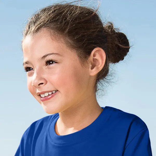 Maglietta leggera per bambini - Scollo tondo classico