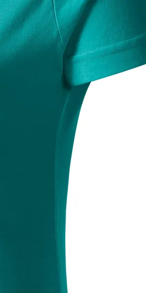 Maglietta semplice da donna - Tagliato con cuciture laterali