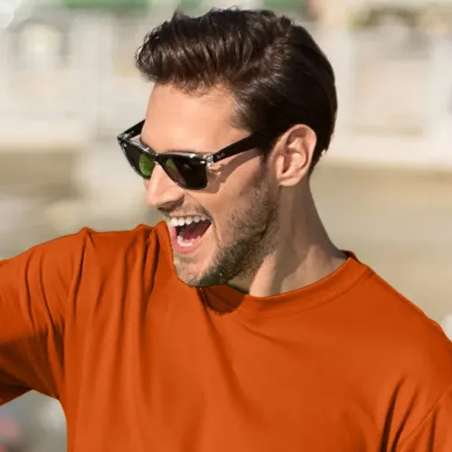 T-shirt classica da uomo - Scollo tondo classico