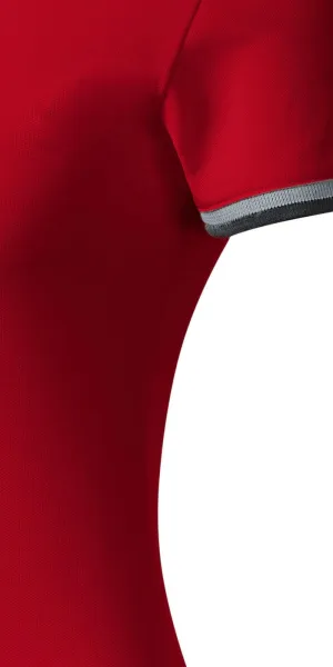 Abito da donna con colletto alzato - Tagliato con cuciture laterali