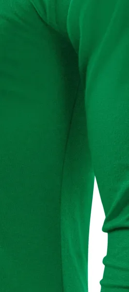 Maglietta a manica lunga da uomo - Tagliato con cuciture laterali