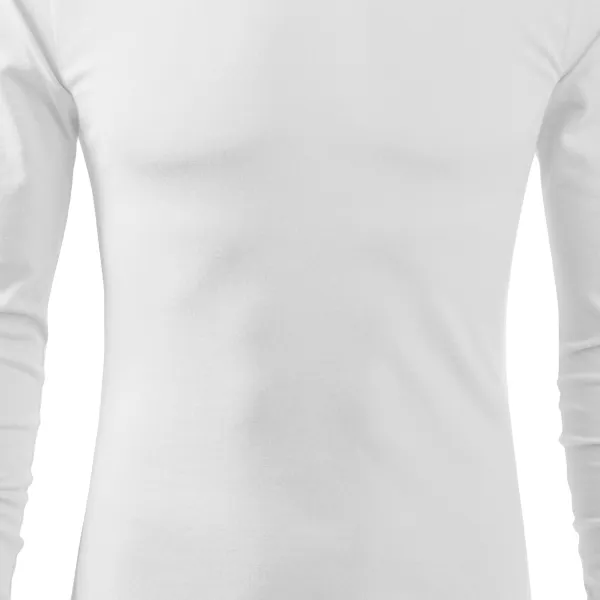 Maglietta a manica lunga da uomo - Taglio leggermente aderente