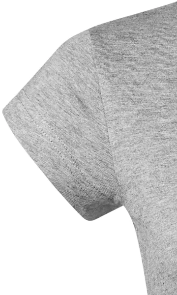 T-shirt donna slim fit con scollo a V - Maniche molto corte
