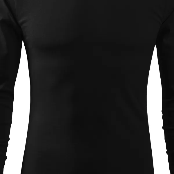 Maglietta a manica lunga da uomo - Taglio leggermente aderente