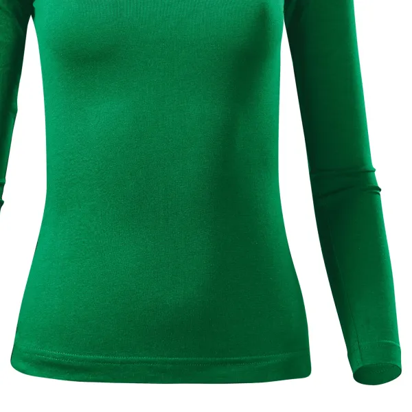 T-shirt da donna a maniche lunghe - Taglio leggermente aderente