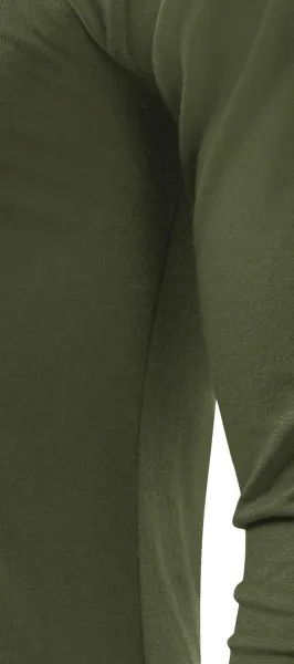 Maglietta a manica lunga da uomo - Tagliato con cuciture laterali