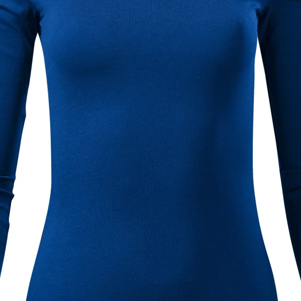 T-shirt da donna a maniche lunghe - Taglio leggermente aderente