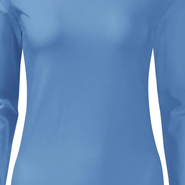 T-shirt aderente da donna con maniche lunghe - Taglio delicatamente affusolato