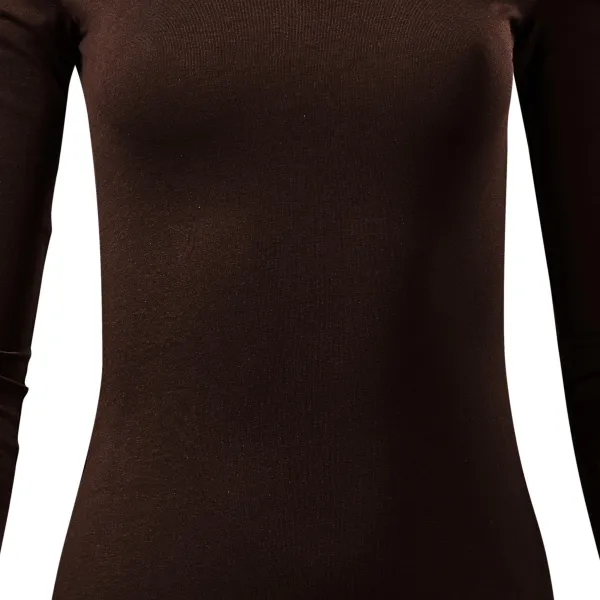 T-shirt da donna a maniche lunghe - Taglio leggermente aderente
