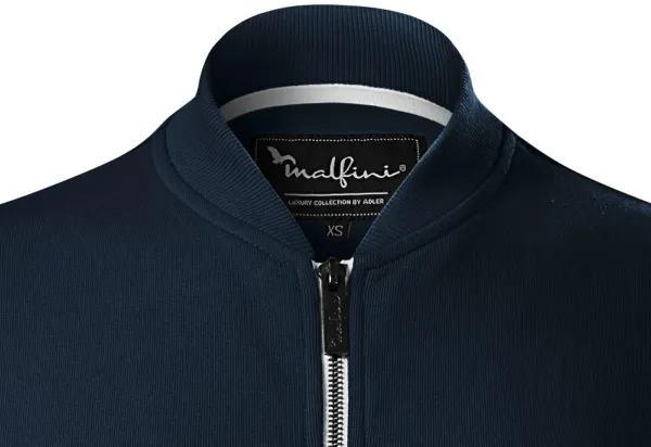 Felpa donna con tasche nascoste - Collo bomber