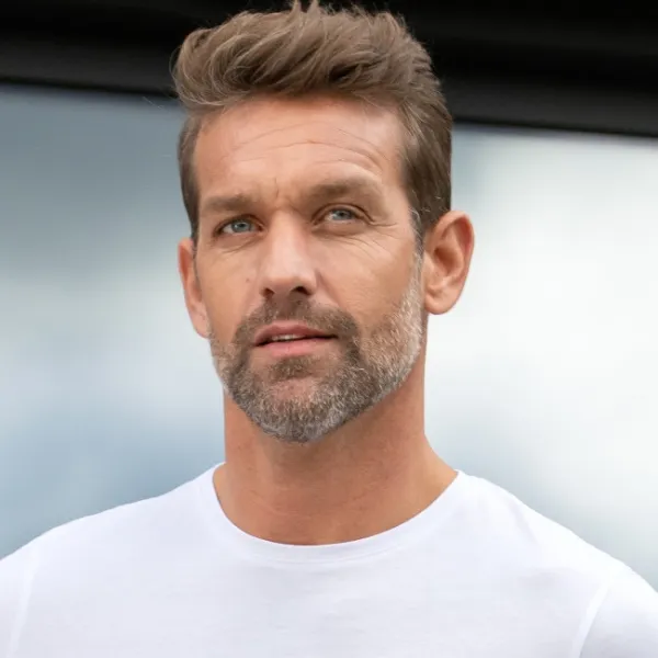 T-shirt da uomo esclusiva - Scollo tondo classico
