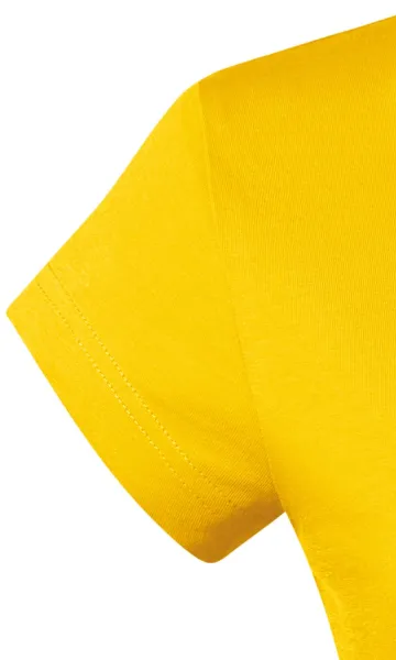 T-shirt donna slim fit con scollo a V - Maniche molto corte