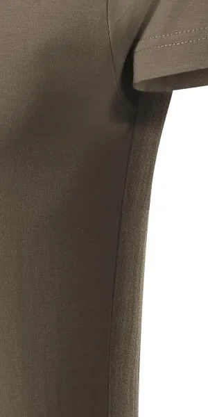 T-shirt attillata da uomo - Tagliato con cuciture laterali