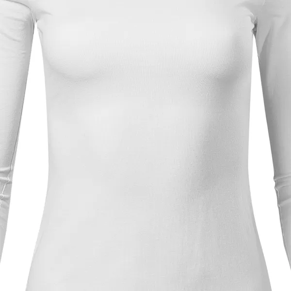 T-shirt da donna a maniche lunghe - Taglio leggermente aderente