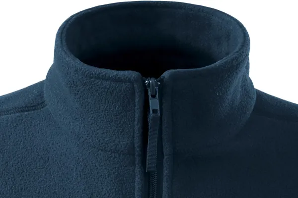 Gilet in pile classico - Chiusura con cerniera fino al mento