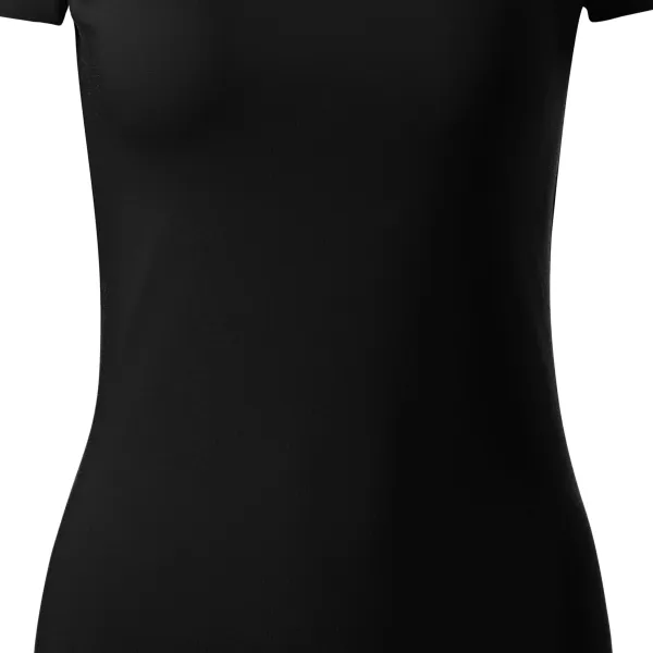 T-shirt da donna con cuciture decorative - Vestibilità aderente e affusolata