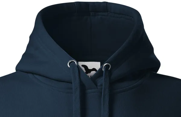 Felpa donna con cappuccio senza zip - Cappuccio con coulisse