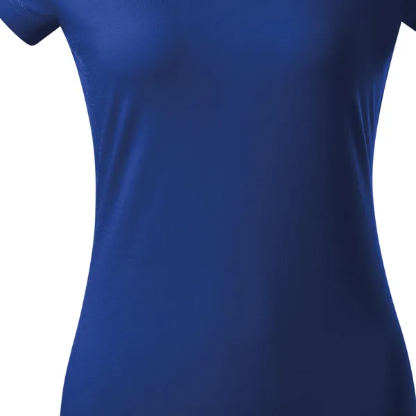 T-shirt donna slim fit con scollo a V - Taglio delicatamente affusolato