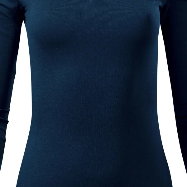 T-shirt da donna a maniche lunghe - Taglio leggermente aderente