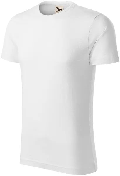 T-shirt da uomo, cotone organico testurizzato - T-shirt da uomo per tutti i giorni