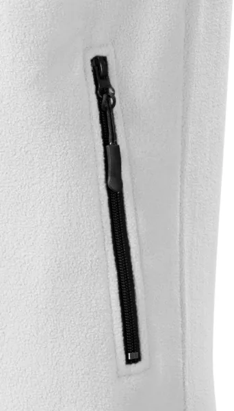 Gilet in pile a contrasto - Pratiche tasche con cerniera