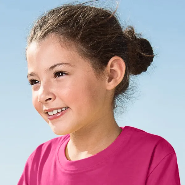 Maglietta leggera per bambini - Scollo tondo classico