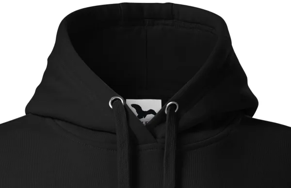 Felpa donna con cappuccio senza zip - Cappuccio con coulisse