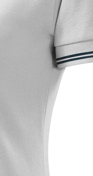 Polo donna a contrasto - Tagliato con cuciture laterali