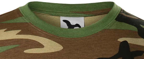 T-shirt mimetica per bambini - Scollo tondo classico