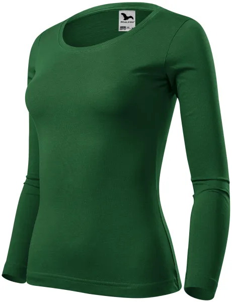 T-shirt da donna a maniche lunghe - T-shirt da donna in cotone per tutti i giorni