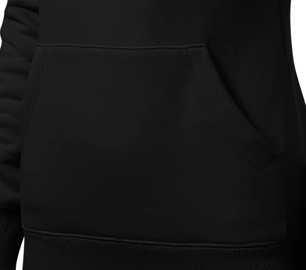 Felpa donna con cappuccio senza zip - Marsupio in stile canguro